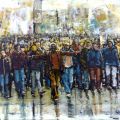 solidarity of the peoples, 2011, No. 2503 - sold, location Taranto city (Italy)