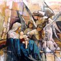 the canticle of angels, 2011, No. 2502 - sold, location in Roma