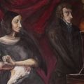 Frdric Chopin e la scrittrice George Sand; 