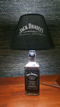 BottleDS bottle lamp #8 lampada bottiglia Jack Daniel