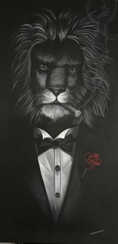 The Smoking Lion!