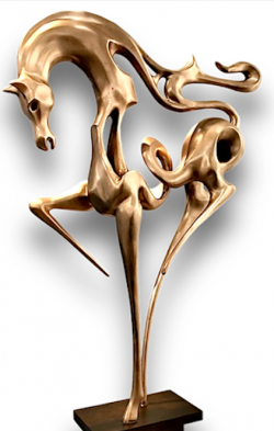 horse, sculpture, cavallo, scultura, bronzo, bronze, Cesare Viola, scultore, sculptor