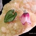 gioielli artigianali unici con fiori veri naturali, Gioielli sposa, Best beautiful flowers jewelry