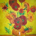 omaggio a Van Gogh  "I 15 girasoli"