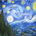 omaggio a Van Gogh "La notte stellata"