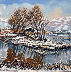 Paesaggio invernale, 2012-Artista Pietro Dell