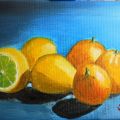 natura morta arance e limoni