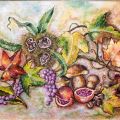frutta e colori d, autunno