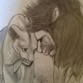 leone con la leonessa